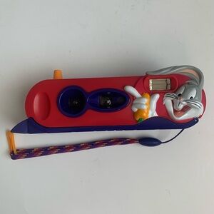 Vintage (1999) Polaroid I-Zone Looney Tunes Bugs Bunny Film Camera With Strap